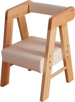 Silla Infantil Petit Famille Silla Pequeña Tipo Bajo Silla para Bebé Comedor Natural
