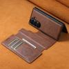 Business 2-in-1 Detachable Magnetic Leather Wallet Phone Case for Samsung Z Fold 7 6 Shockproof  Stand Cards Solt Bag Cover