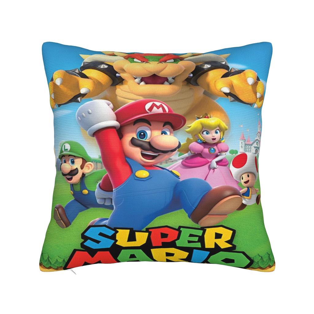M-Marioes Printing Pillowcases Cushion Cover Throw Pillow Cover Warm Sofa Decorations Zippered Multi Size