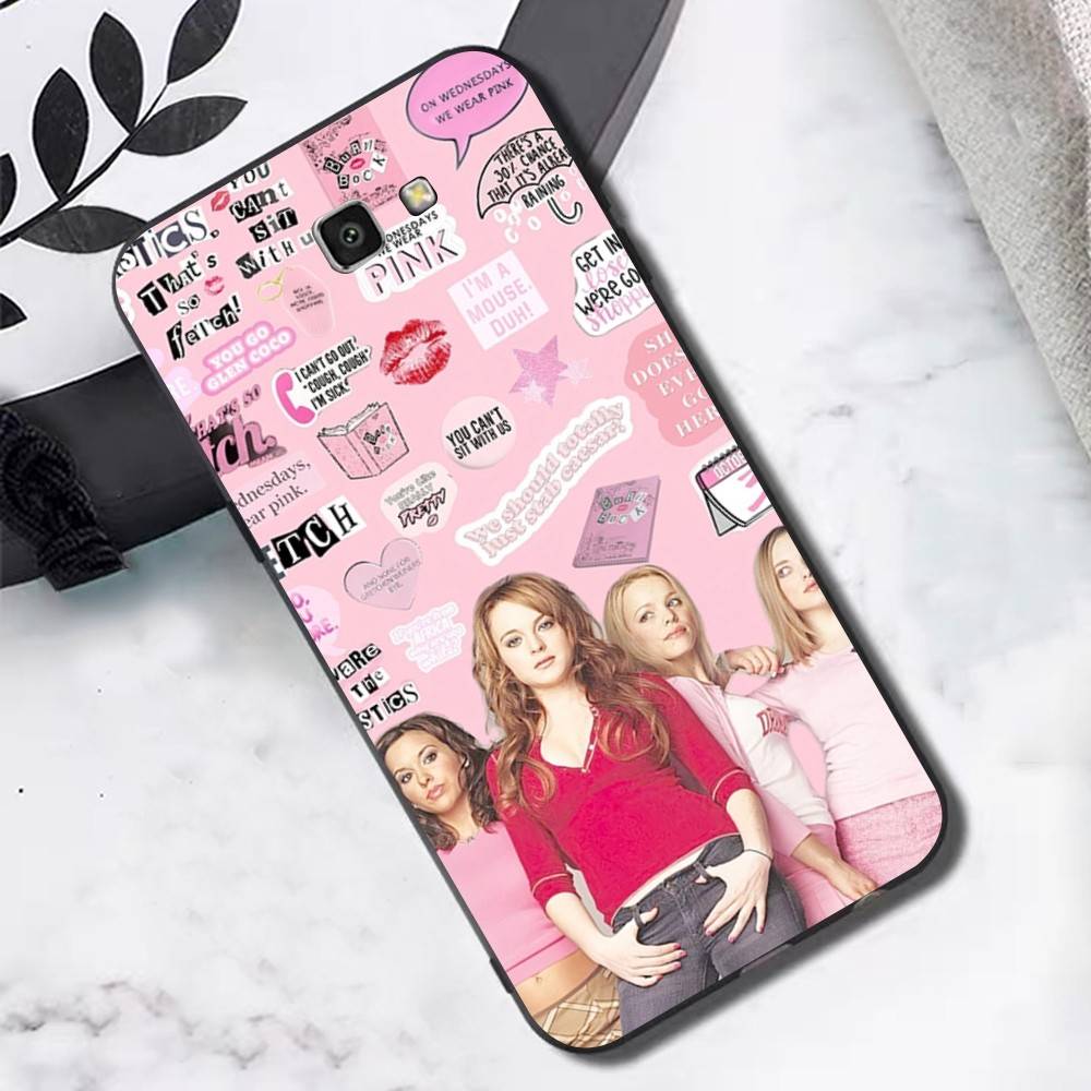 M-Mean Girls B-Burn Book Phone Case For Samsung S 24 Fe 25 Ultra Plus 20 Lite 21 30 22 23 24 22 Ultra 5G Fundas