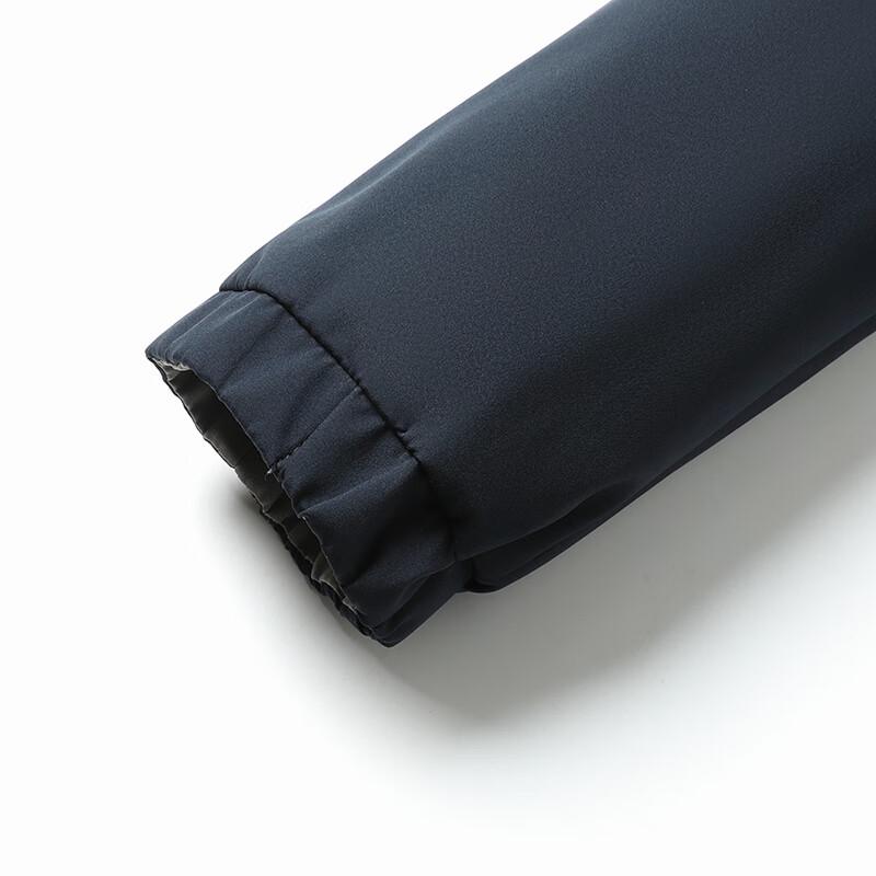 Shanshan Men's Business Casual Detachable Hood Jacket