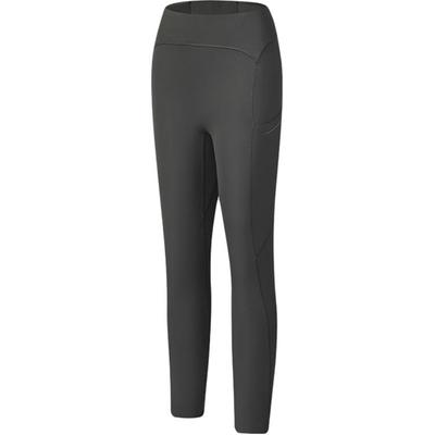 Fitness Running Sports Knitted Butt-Lifting Leggings Women Leggings Reef-Gray A11W441604F-DY