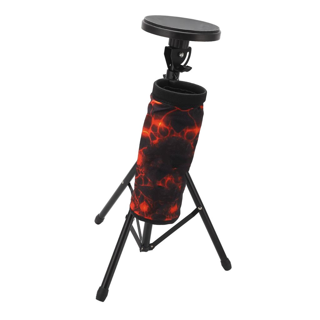 Drum Practice Pad Stand Kit 6 Inch Drum Pad with Adjustable Stand Storage Bag for Beginners Drum Training