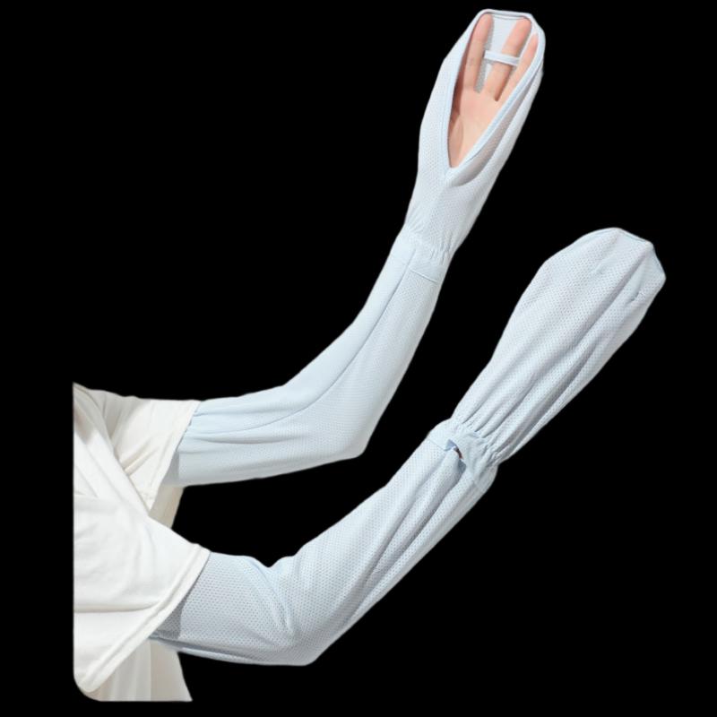 Junbie Cycling Ice Arm Sleeves with Gloves One Size
