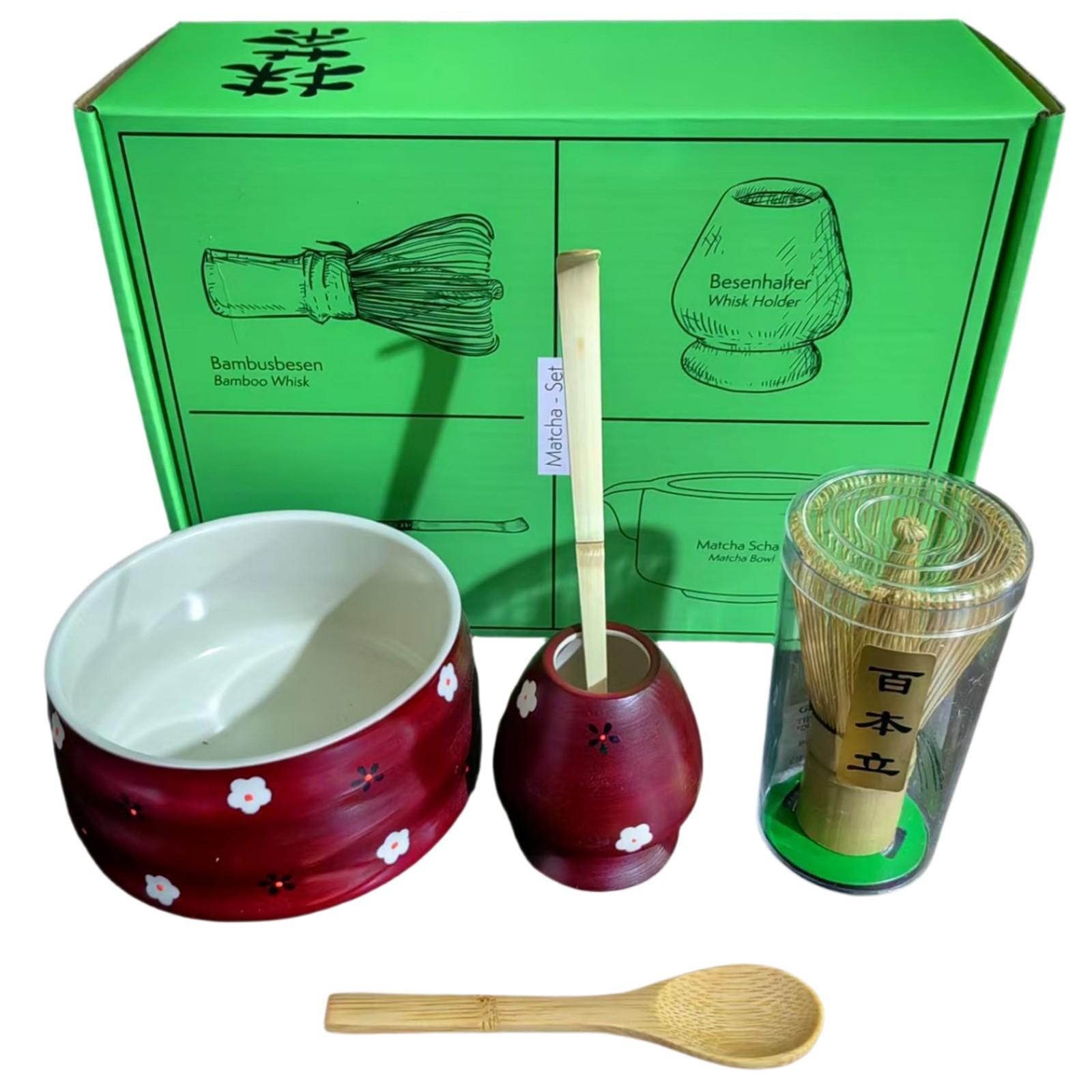 

Премиальный набор для взбивания чая матча, идеально подходящий для латте матча и традиционных церемоний One Size