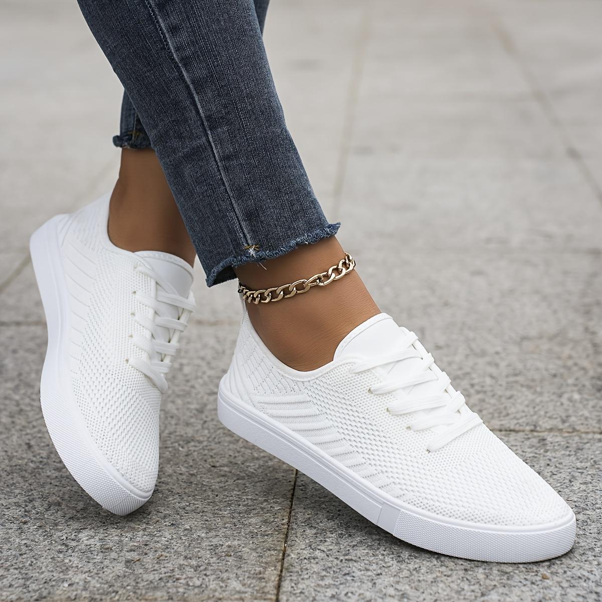 

Summer New Large Size 35-43 Ladies Breathable Casual Shoes Small White Shoes Single Shoes Simple Style 43 белый