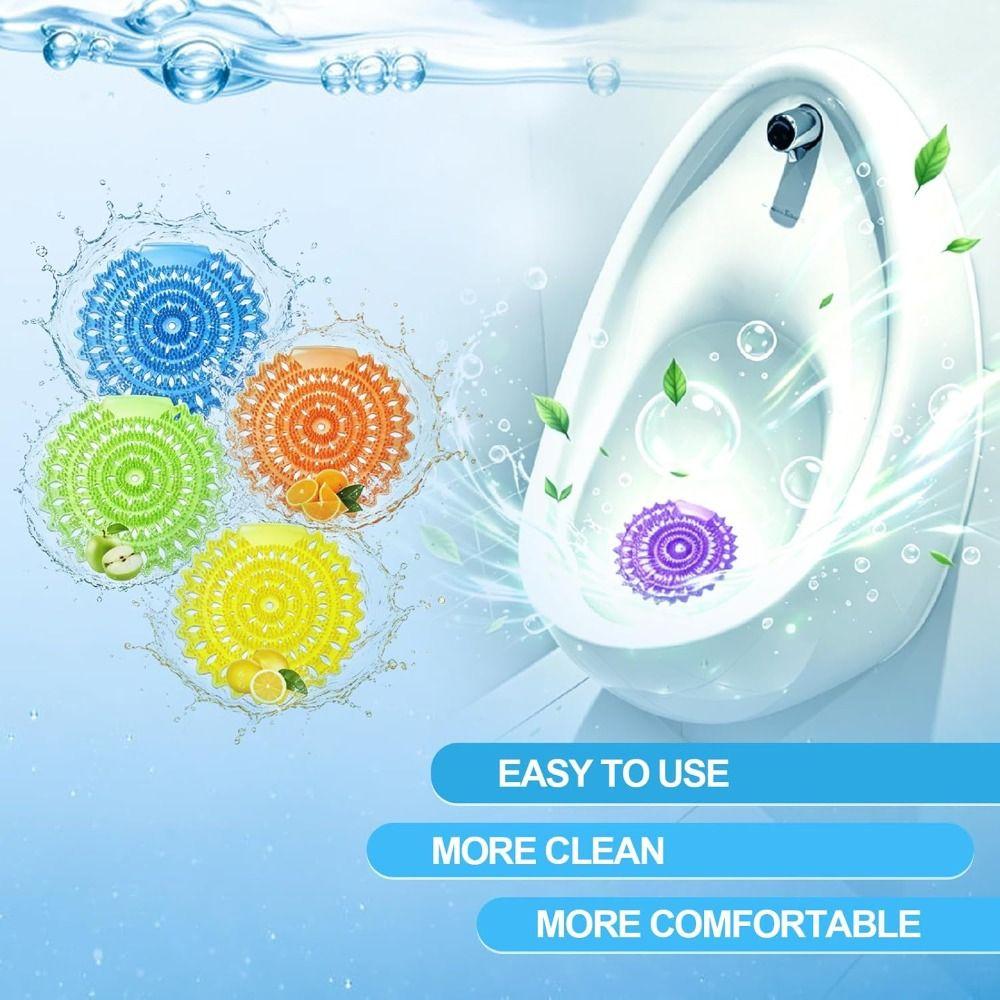 3pcs Disposable Toilet Splash Guard Anti-Splash Urinal Mats Portable Urinal Deodorizer Bathroom