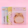 1 Piece Adhesive Kawaii Cartoon Animals Sticky Notes Notepad Memo Pad Office School Supplies Stationery Sticker