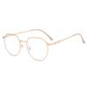 Fashion Polygon Frame Myopia Glasses Classic Vintage Anti-blue Light Eyeglasses Women Men Minus Diopter Eyewear