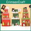 Whimsical Christmas Gift Boxes Set Of Three Perfect For Cozy Holiday Atmosphere