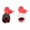 2 st 1/4" Hög Pin Lock Corny Keg Hemmabryggning Kopplingskoppling Set
