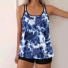 Plus Size Swimwear Women Tankini Beach Wear 2025 Sexy Bikini Set Print Two Piece Swimsuit Woman Bathing Suit Big Size Monokini