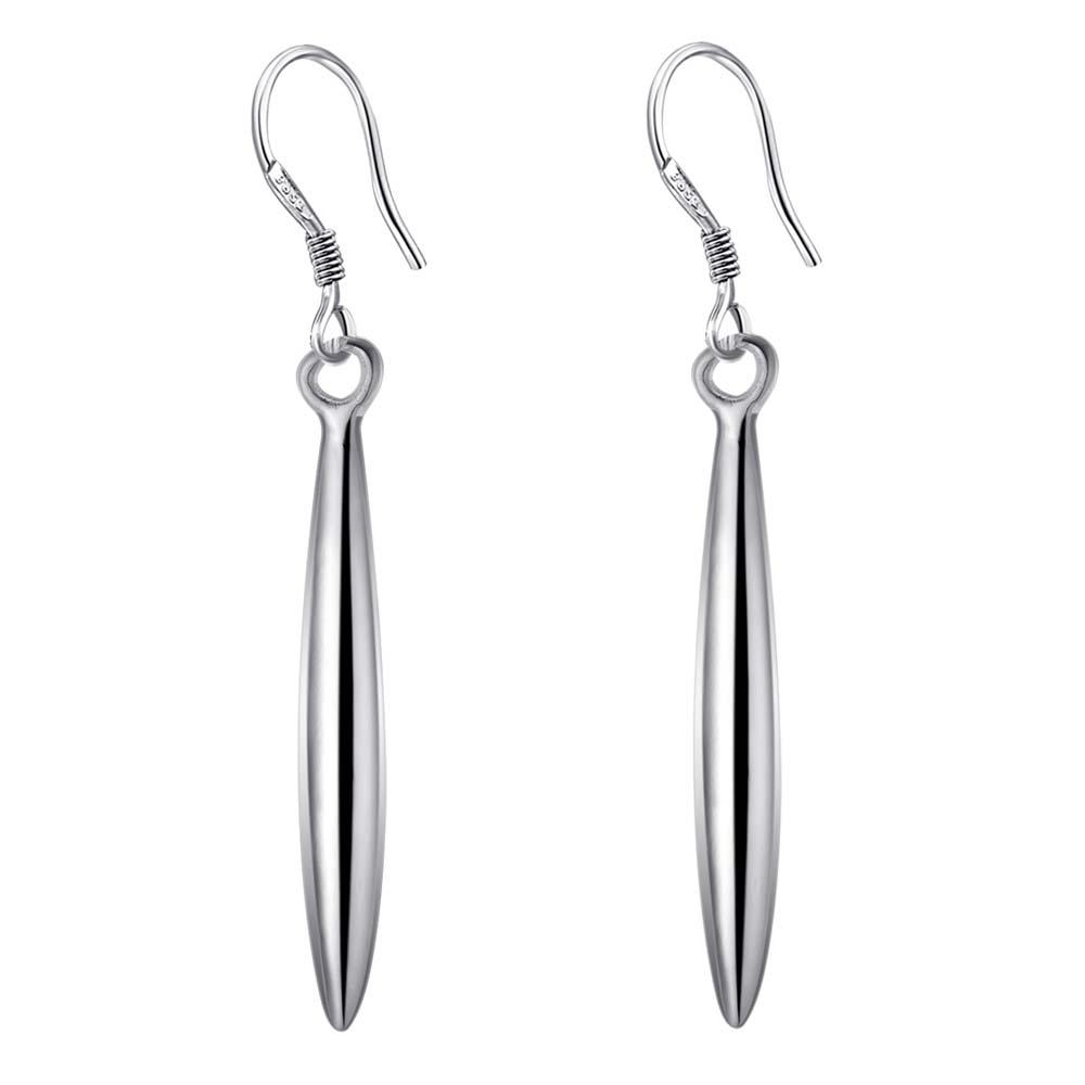 NEW 925 Sterling Silver Earrings Hot Hearts for Women Exquisite Student Girlfriend Jewelry Accessories Wedding Fashion Gift