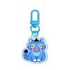 Cartoon Anime Movie Transparent Acrylic Keychain Pendant, Exquisite Gift Hanging Accessories For Backpacks