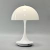 Mushroom Portable LED Table Lamp USB Wireless 3color Dimming Rechargeable Touch Night Light Mood Desk Lamp for Bedside Hotel