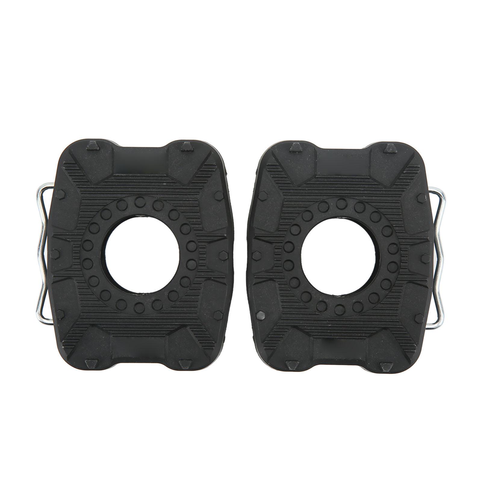 

1 Pair Bike Clipless Pedal to Flat Pedal Converter Road Bike Pedal Plate Adapter Bike Pedal Replacement Parts