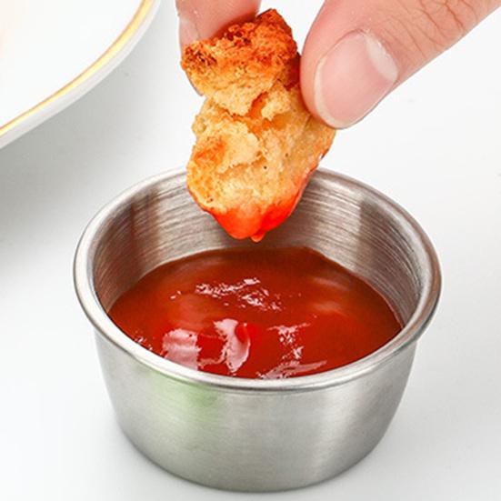 1 sada 40ml šálku na omáčky se silikonovým víčkem Dobré utěsnění Netěsnost Venkovní piknik Přenosná nádoba na salát Denní použití