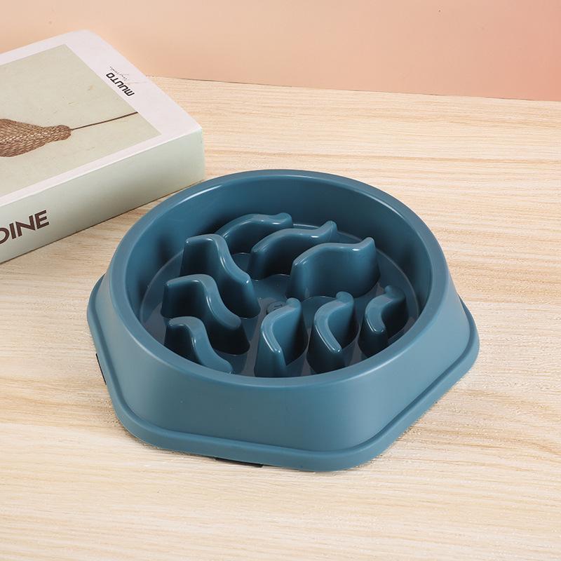 Ripple Anti-Choke Slow Feeder Pet Bowl