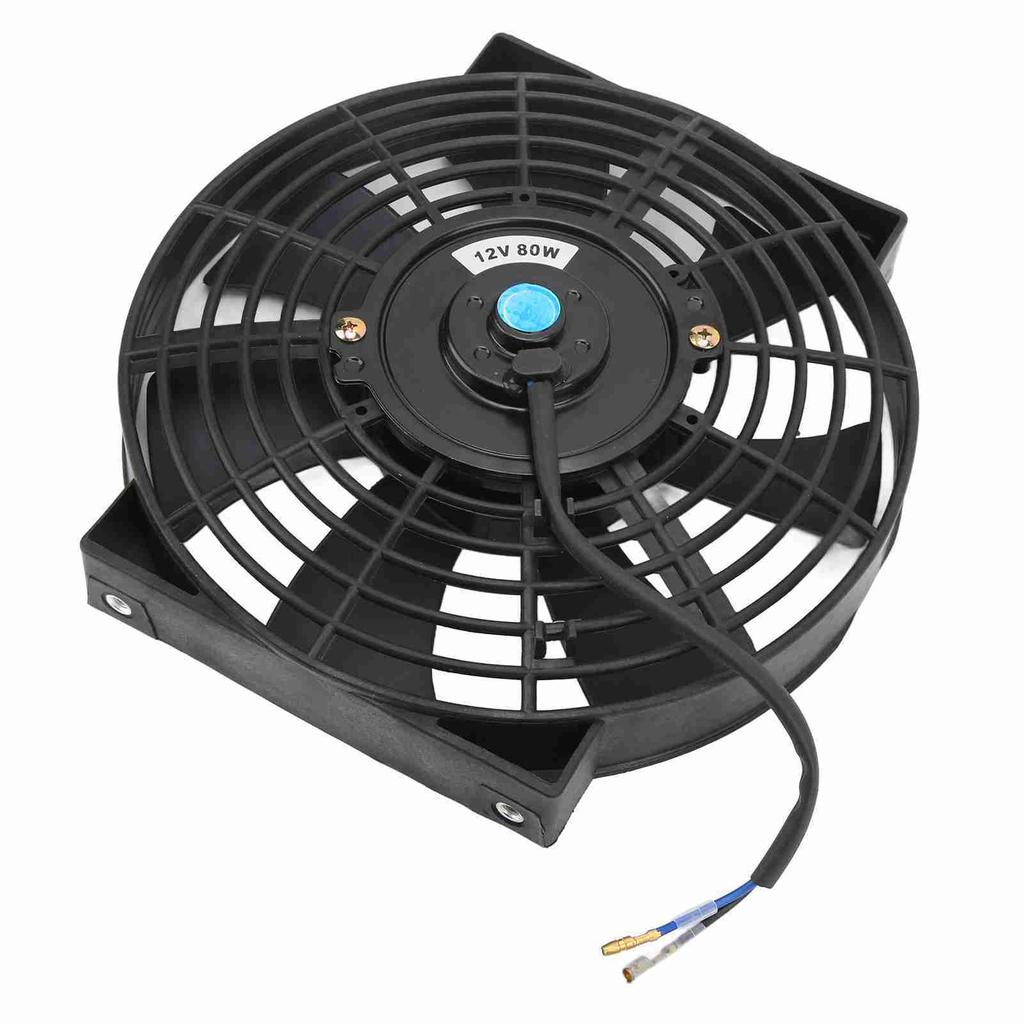10in 12V Condenser Radiator Cooling Fan Electric AC Fan Assembly for Corolla Camry Accord Civic