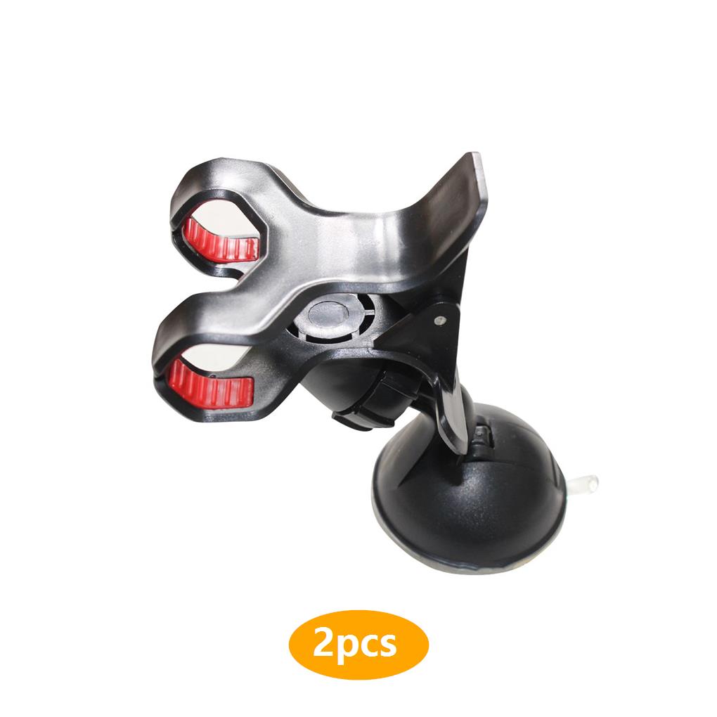 Universal Car Phone Clip Holder Auto Windshield Mount Stand with Suction Cup for Mobile GPS