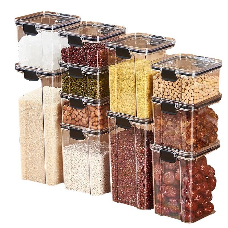 Transparent Food-Grade Plastic Storage Jar for Soups