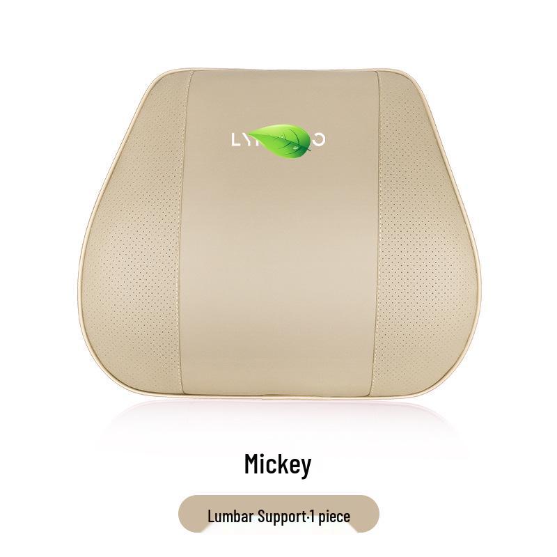 Lynk & Co 01-06 Headrest & Lumbar Memory Foam Pillow for Car/Office