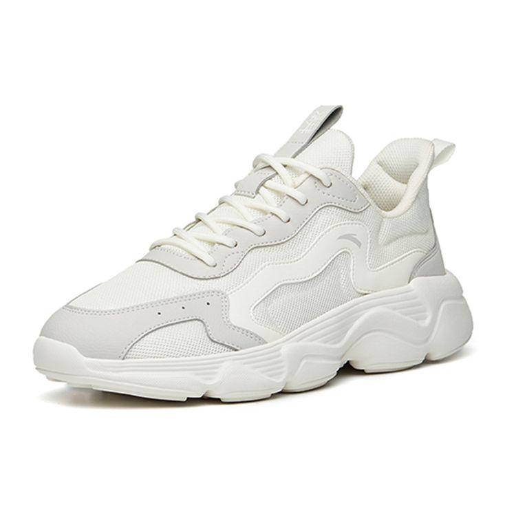 Anta Men's Running Shoes White Black Blue 112238860-1
