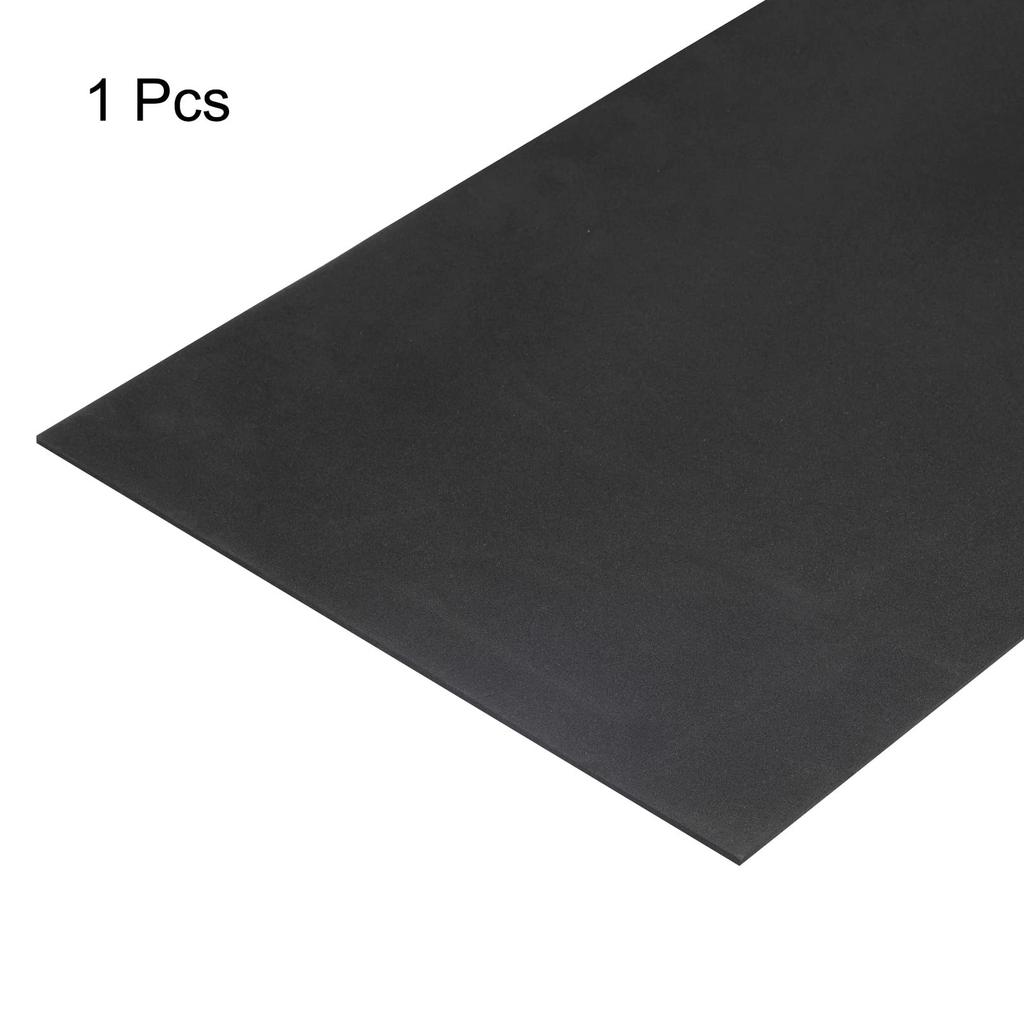 Uxcell Pianka EVA 990 mm x 1 mm do Rzemiosła i Czarny Arkusz Pianki EVA Craft, 355 mm, Gruba, DIY, Zestaw,