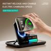 C18 6-in-1 Wireless Charger Digital Charging Station with Bluetooth-compatible Speaker RGB Light