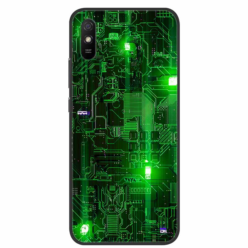 For Xiaomi Redmi 9A Case Redmi 9AT Shockproof Soft Silicone TPU Back Cover For Redmi 9i 9A Sport Phone Cases 9AT Cute Cartoon