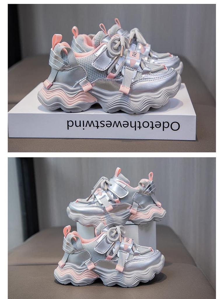 Scarpe Sportive Trendy per Bambini - Traspiranti, Versatili per Ragazzi e Ragazze, Scarpe da Corsa per Primavera e Autunno