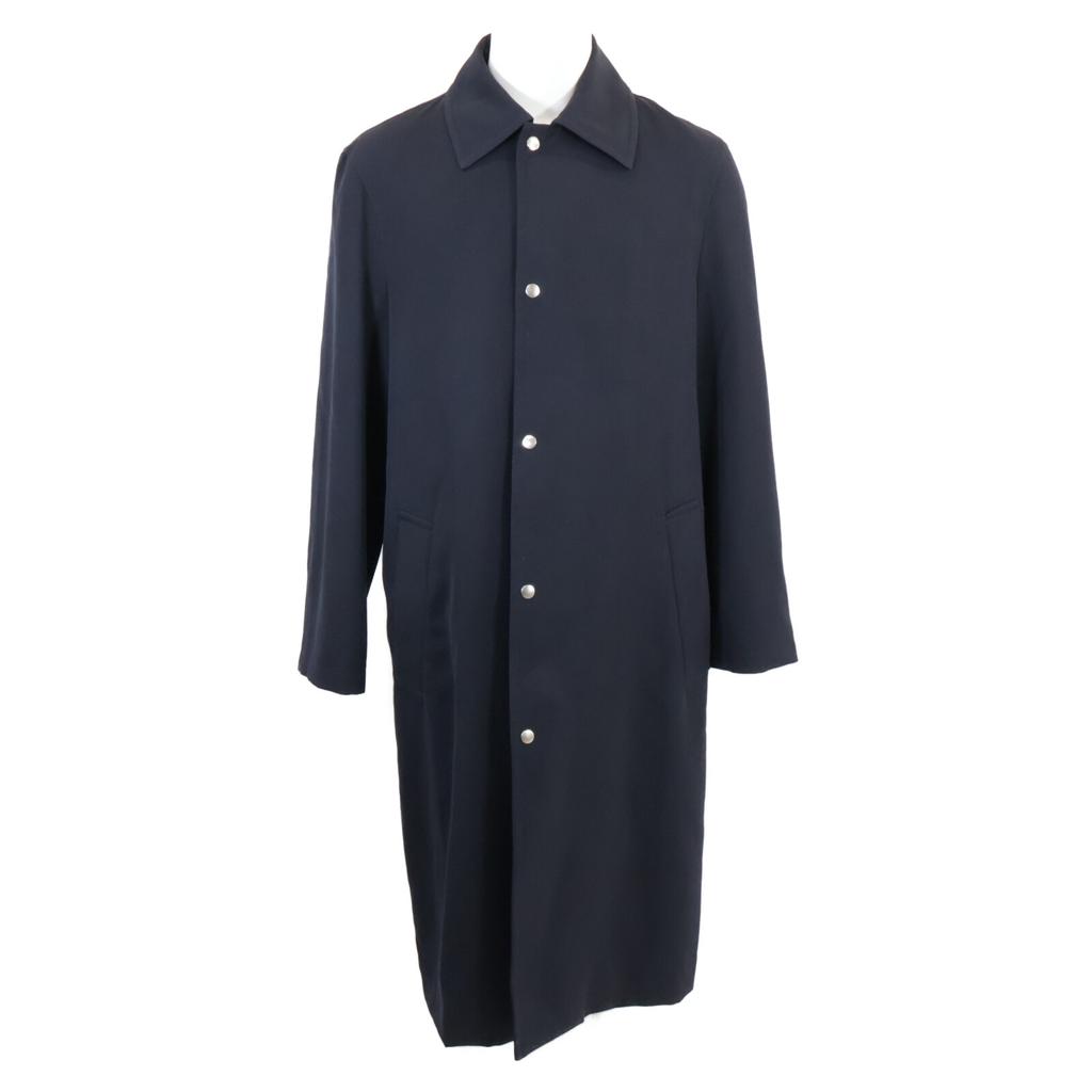 JIL SANDER 23 years J23AA00006 J40002 WORDROBE W SPORT COAT Wool gabardine coat 44 Dark navyUsed