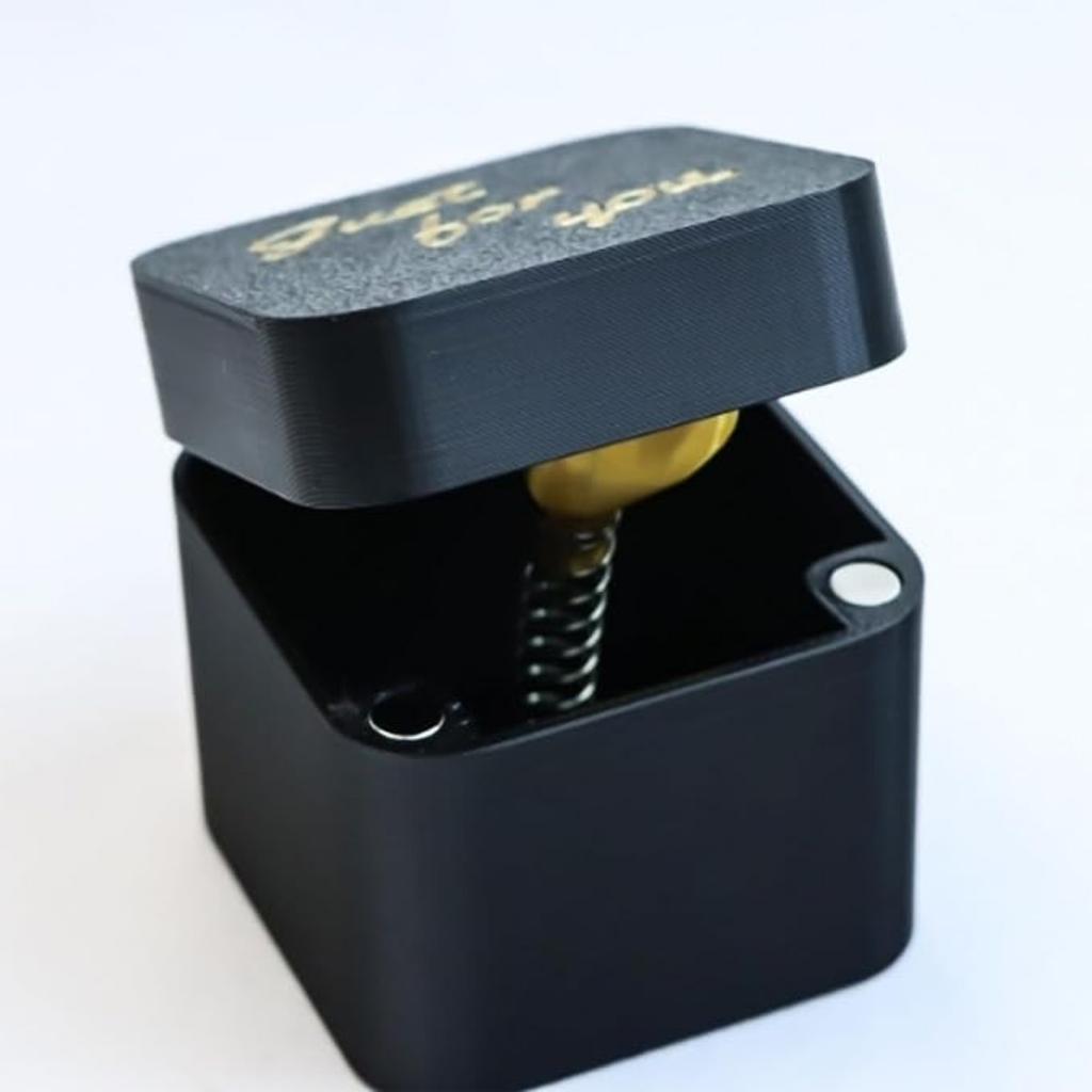 No Index Finger, Box of Fingers,Suit for Adults,Large Surprise Gag Prank and Funny The Pop Up Jack Toys Just for You Finger In a Box (Gold)