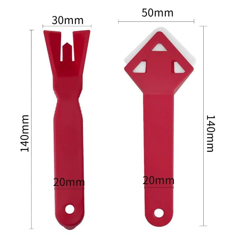 2 Pcs/set Cleaning Pencils Caulk Away Remover Finishing Made Builders Choice Tools Tile Angle Scraper Remove Residual Rubber