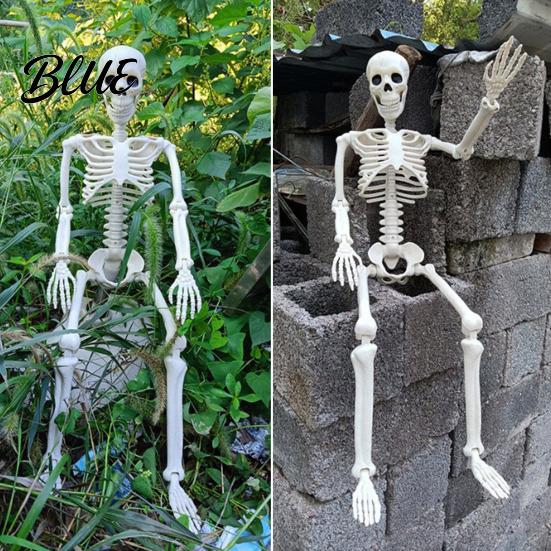 Simulation Bone Structure for Stage Setup Halloween Skeleton Decoration 3Ft Life Size Full Body Human Bone Realistic Posable Lifelike Decoration
