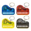 Mini Electronic Keyboard Keychain Portable Musical Instrument Toy Piano Keychain Mini Real Working Finger Piano Keychain