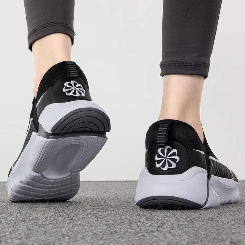 Nike Flex Plus 2 GS Black Dark Grey Kids Sneakers White DV8999-003