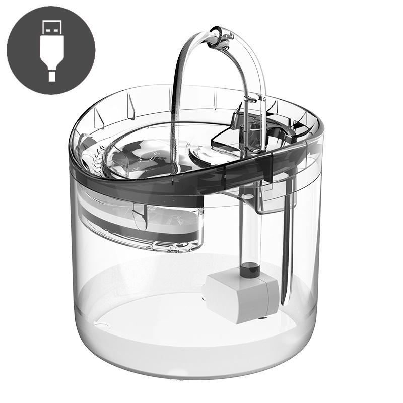 2L Fountain For Cats Wireless Motion Sensor Automatic Cat Drinker Filtered Dog Water Dispenser Intelligent Pet Drinking Feeder