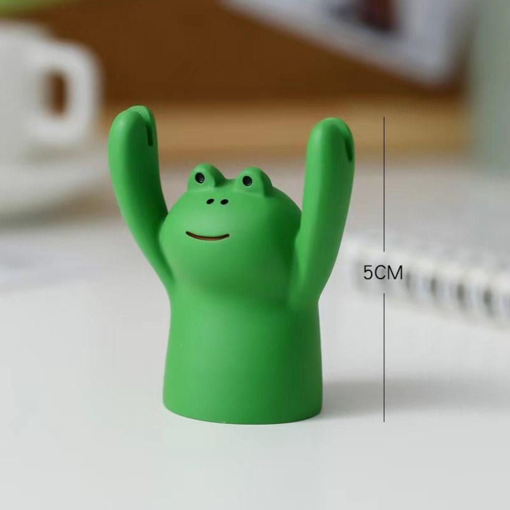 Messege Hand Raising Card Clip Resin Photo Stander Clip Lovely Desktop Memo Clip Holder  Office