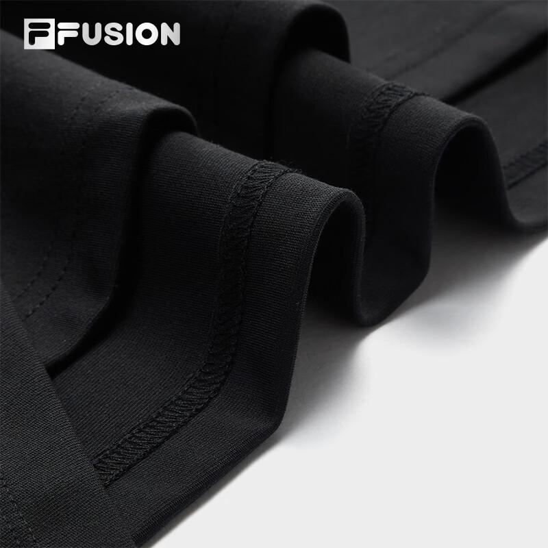 FILA FUSION Women's Irregular Knit T-Shirt Dress