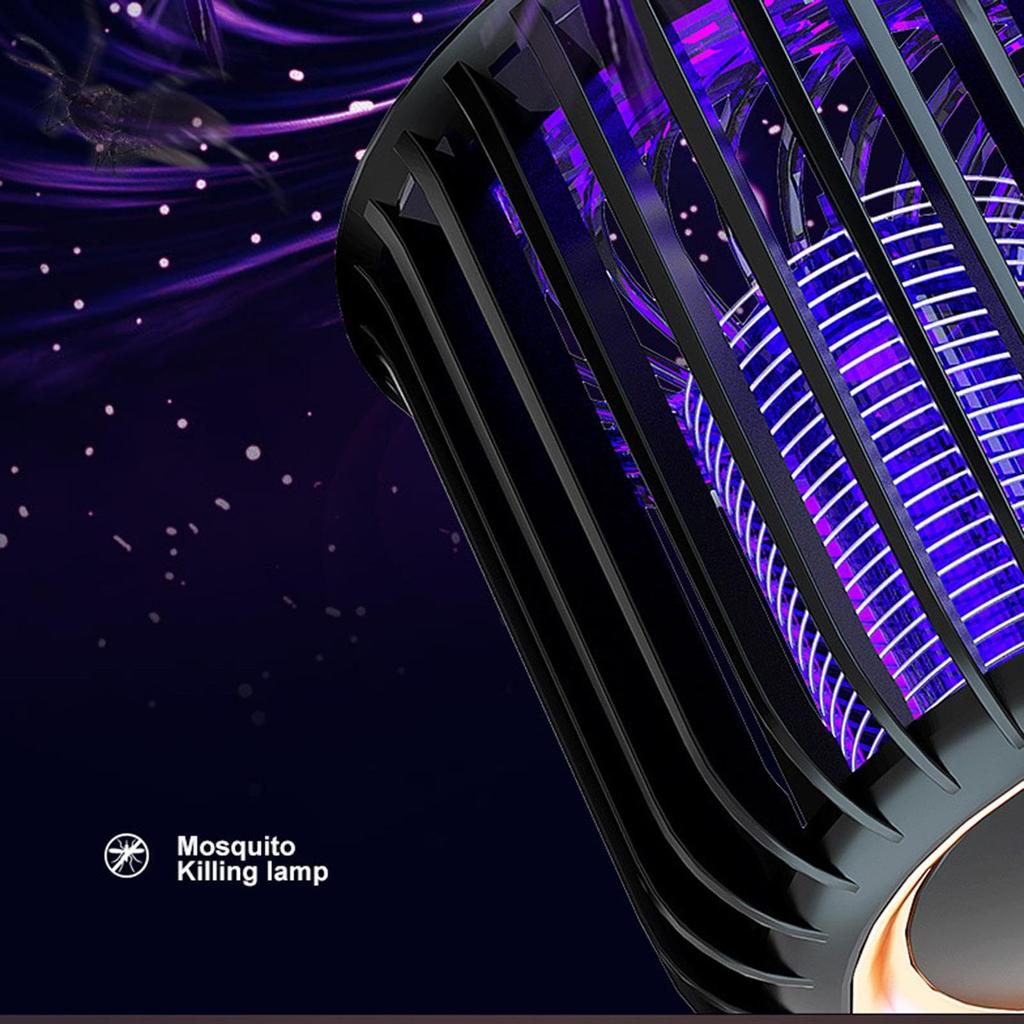 Portable LED 360° USB Outdoor Indoor Mosquito Lamp Electric Zapper,for Home Indoor And Outdoor Use