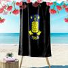 BIF Print Beach Towel, Large Soft Quick Dry Towel for Beach Camping Swimming
