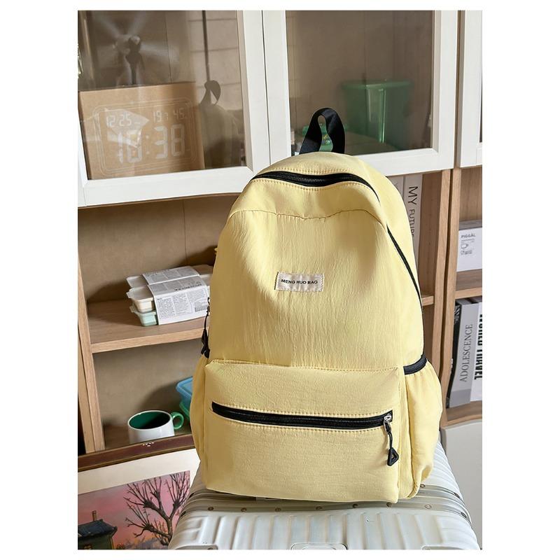The New Schoolbag Is High-value, Fresh and Sweet, Candy-colored Backpack, Lightweight and Large-capacity Backpack for Junior High School Students.