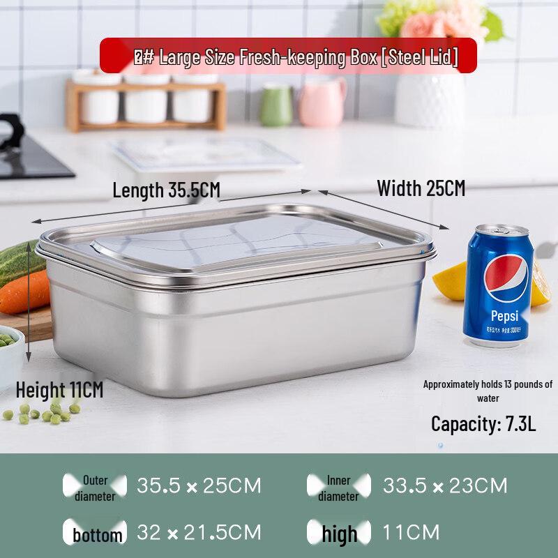 

Stainless Steel Food Storage Container