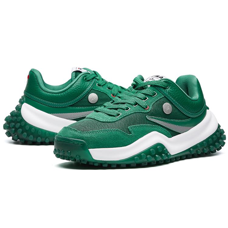MIHARA YASUHIRO X FILA T1 Mesh, Leather Low Top Casual Shoes Women's Amazon Color F12W034123FAZ