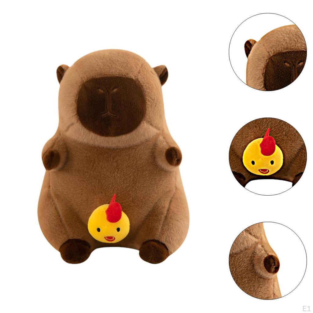 Soft Stuffed Toy, Capybara Animal Realistic Comfortable Plush, Doll