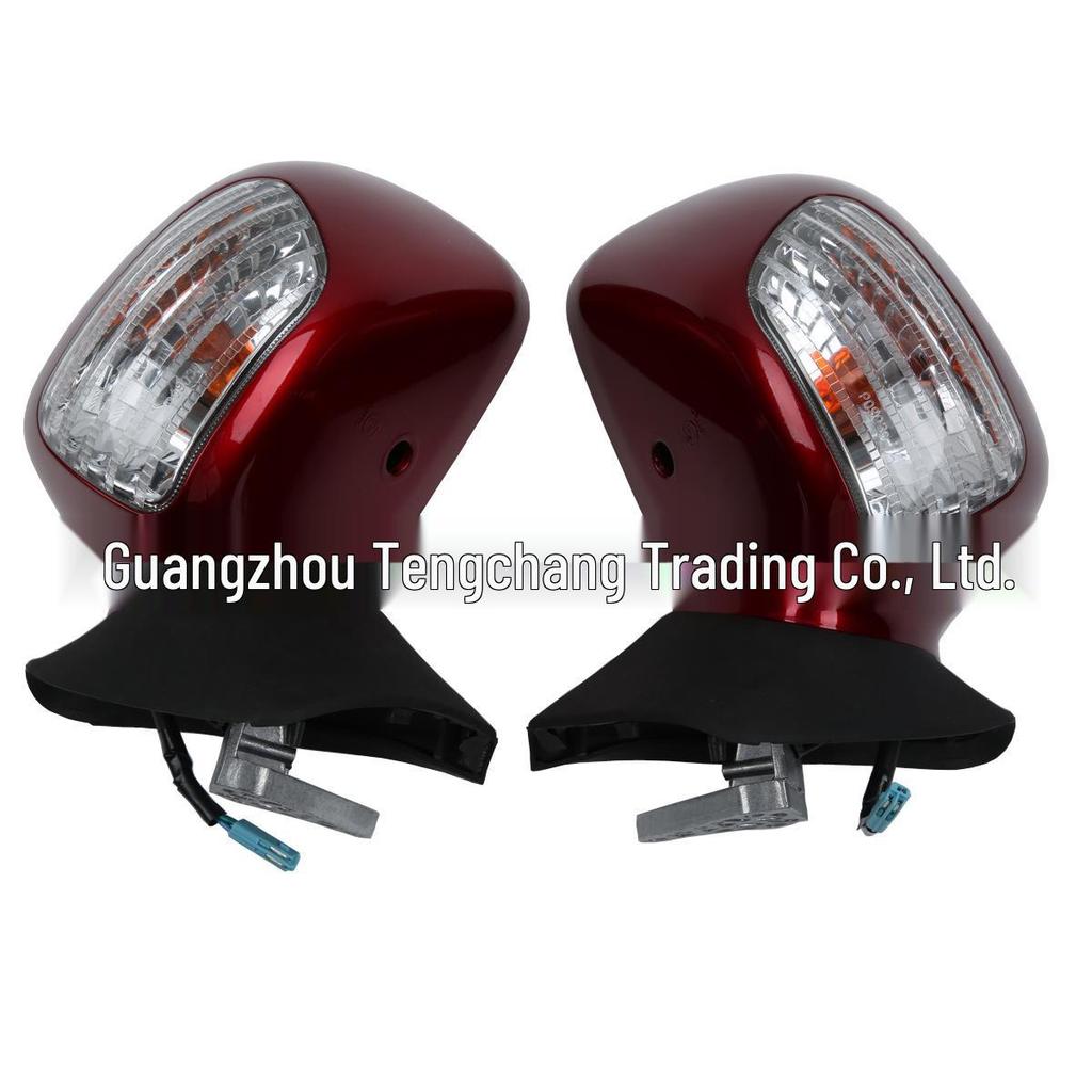 Compatible with New Gold Wing 1800 GL1800 Turn Signal Rearview Mirror Set