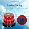 Solar-Powered Magnetic Warning Light for Construction Vehicles