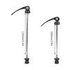 2Pcs   Wheel Hub Skewers Mountain Bike Road Bike Axle Quick Release Skewer Lever