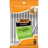 BIC Round Stick Ballpoint Medium 10 Count Long-Life Pen, Point,